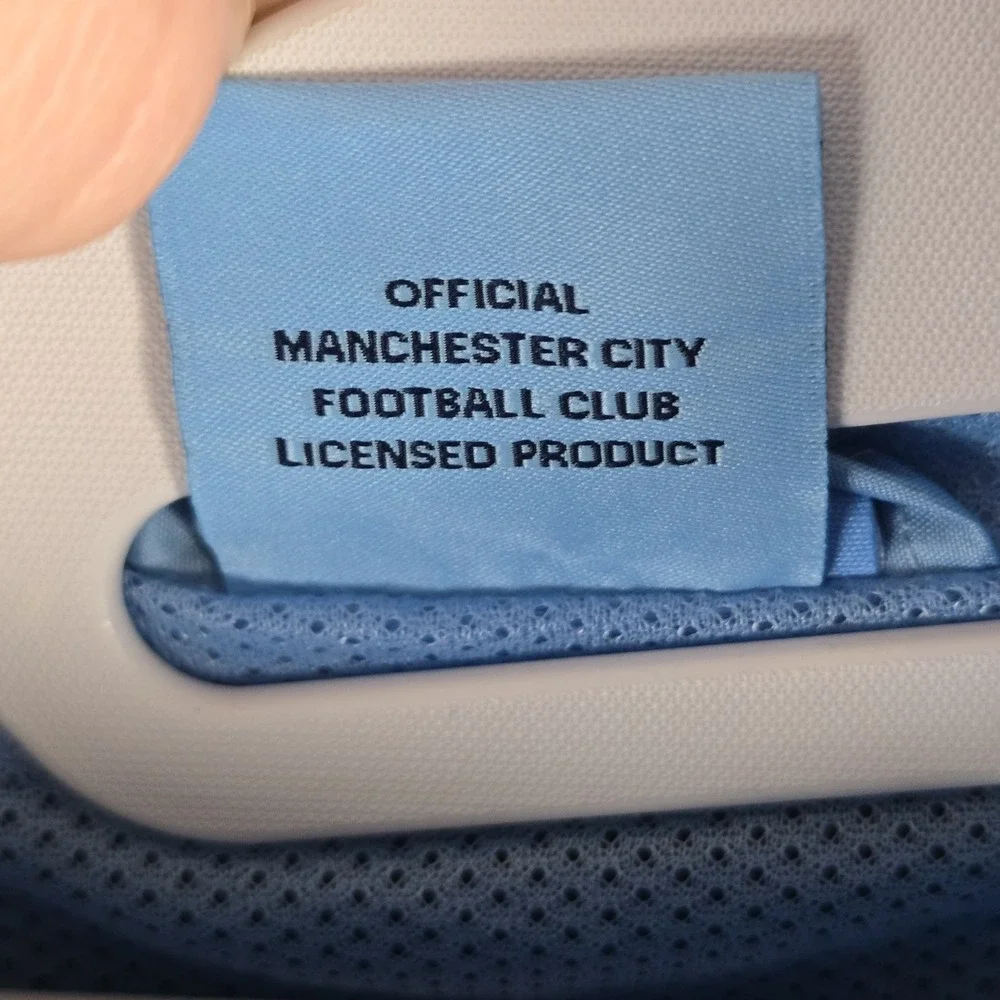 Manchester City FC Official Soccer Gift Men Shower Jacket Windbreaker